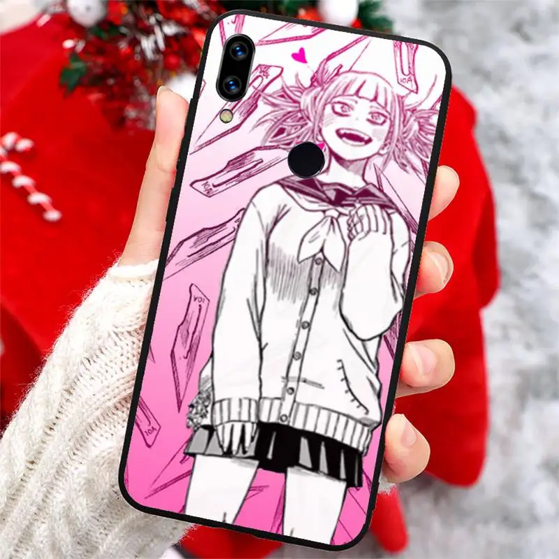 

Anime girl Himiko Toga Cute Cartoons Phone Case For Xiaomi Redmi note 7 8 9 t k30 max3 9 s 10 pro lite