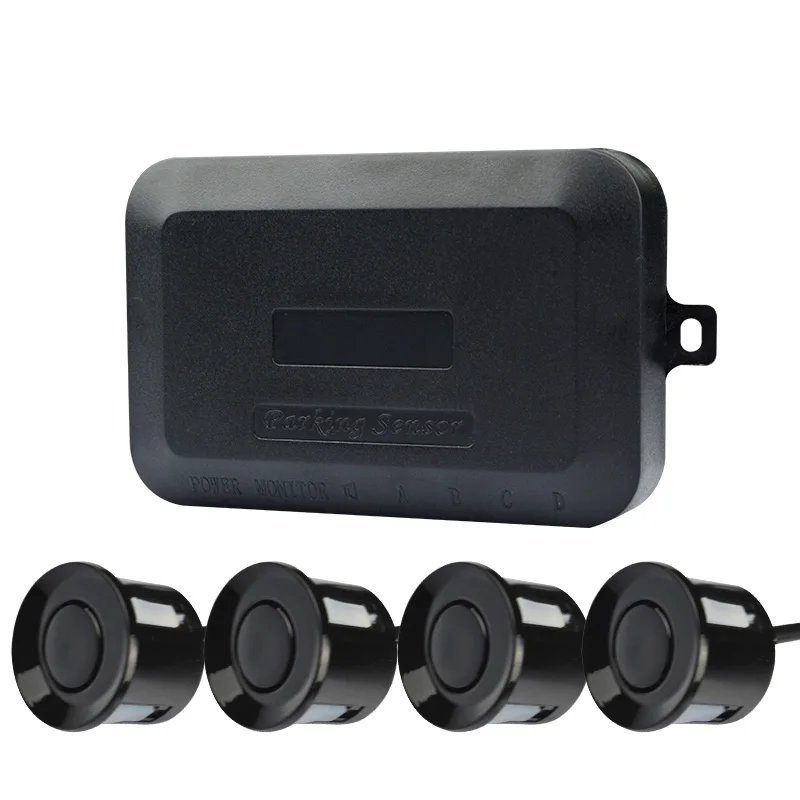 car universal reversing radar with 4 sensors automatic parking supports warning buzzer | Автомобили и мотоциклы