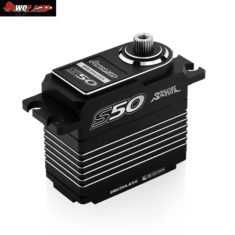 

Мощный HD Storm S50 полностью металлический бесщеточный цифровой сервопривод для восхождения автомобиля/большой грузовик/бензиновый самолёт ц...