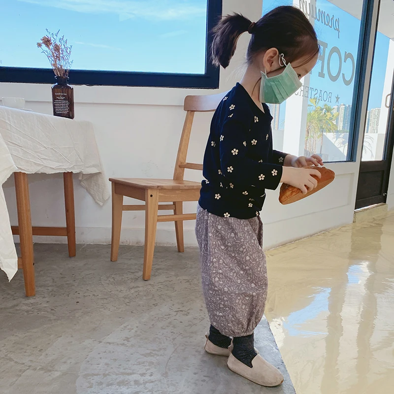 

imakokoni Harem pants original design Japanese fashion nine points casual pants boys and girls summer 20375