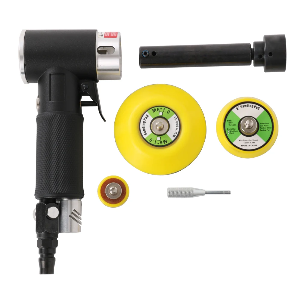 

2Inch 3Inch Air Sander Orbital Polisher Machine Pneumatic Polishing for Auto Body Car Tool Orbital Sander Rust Removal