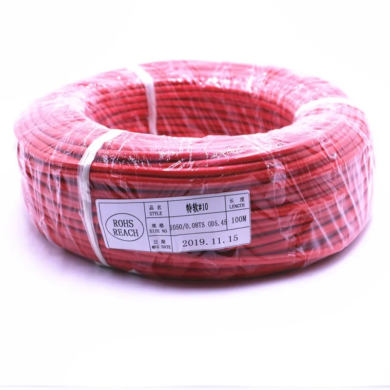 Гибкий силиконовый провод 16AWG4 6 7 8 9 10 11 12awg 13 14 15 17 18 20 22 24 26 28 30awg термостойкий кабель 60C-+ 200C