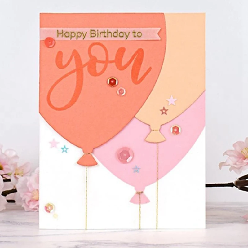 Металлические режущие штампы половинные воздушные шары высечки формы украшения