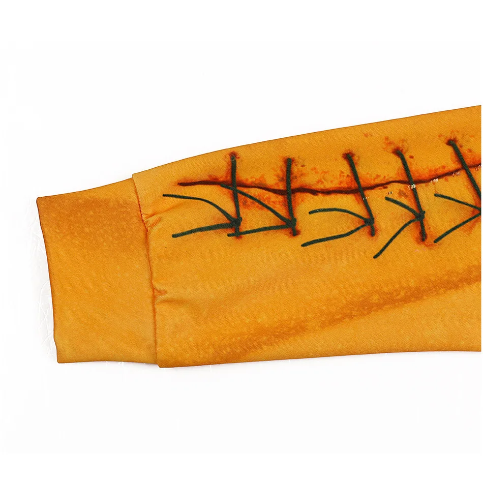 Толстовки унисекс для взрослых Толстовка на Хэллоуин с 3D принтом Страшная Тыква