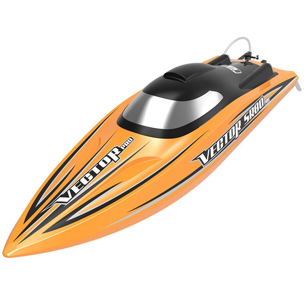 

Volantexrc RTR Two Batteries Vector SR80 Pro 70km/h 800mm 798-4P ARTR RC Boat Metal Hardwares Auto Roll Back Function Racing