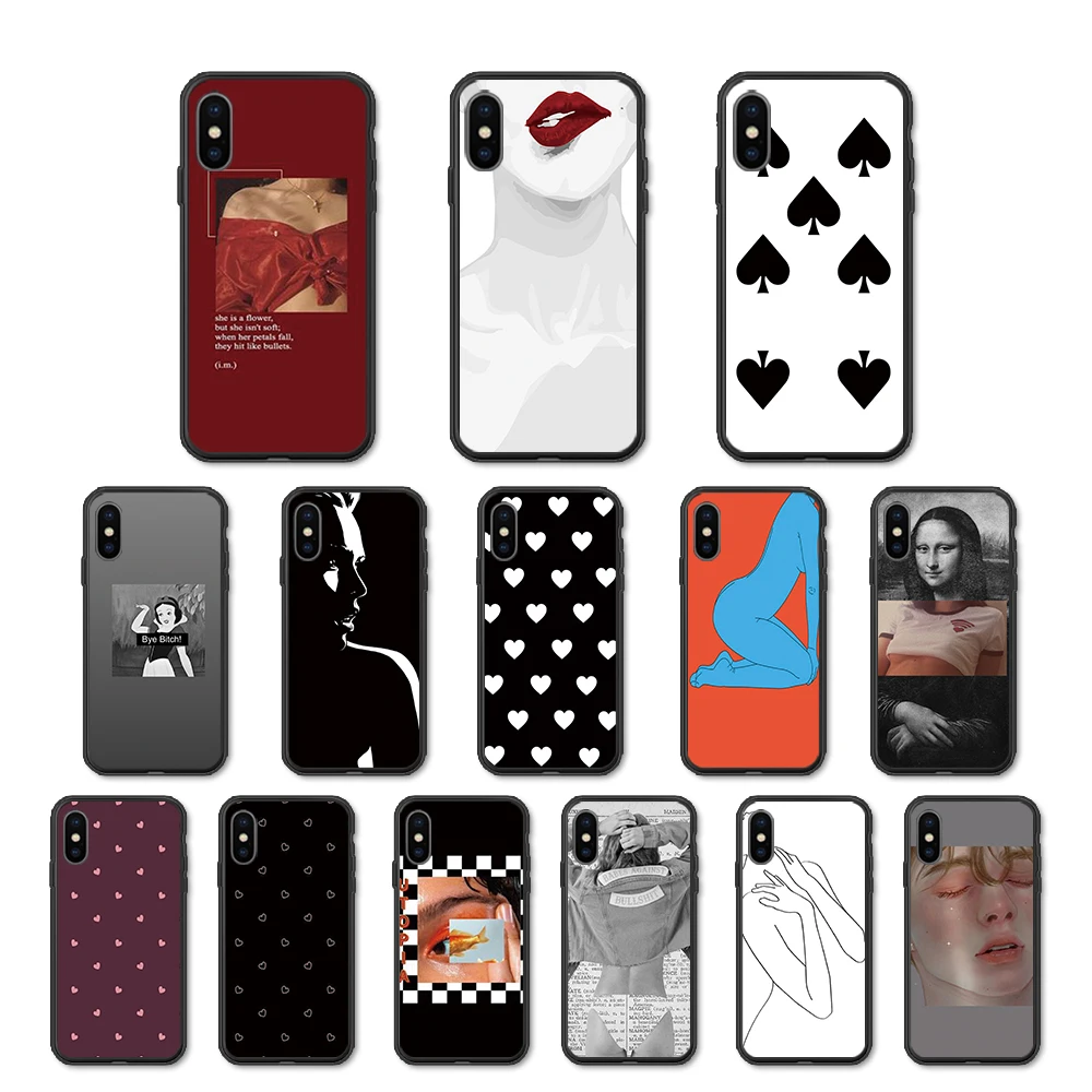 Роскошный сексуальный чехол с сердечками для samsung Galaxy S8 S9 S10 S10E S 8 9 10 Plus s7 s6 edge