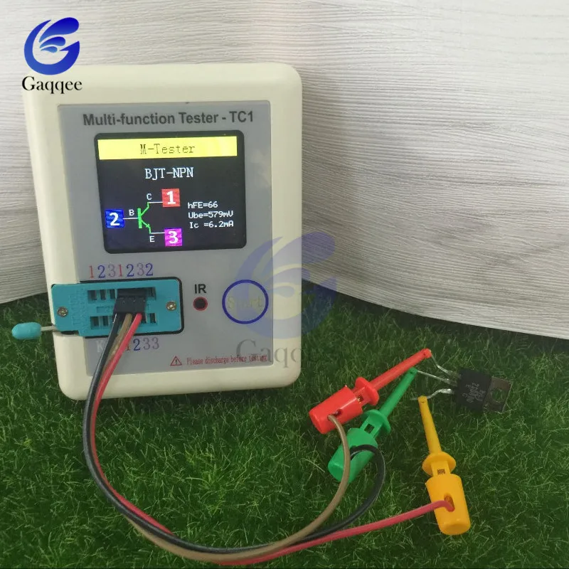 Фототранзистор измеритель емкости TFT диода триода LCR NPN PNP MOSFET резистор ЖК дисплей