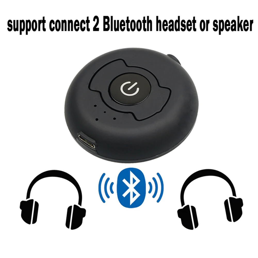 

Многоточечное подключение портативный Bluetooth 5,0 RCA Aux 3,5 мм стерео аудио тв передатчик беспроводной музыкальный адаптер для двух наушников
