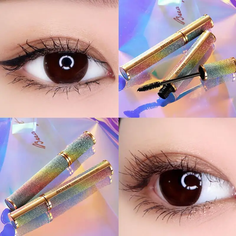 Новинка 4D Тушь для ресниц водостойкая долговечная завивка удлиняющая черная