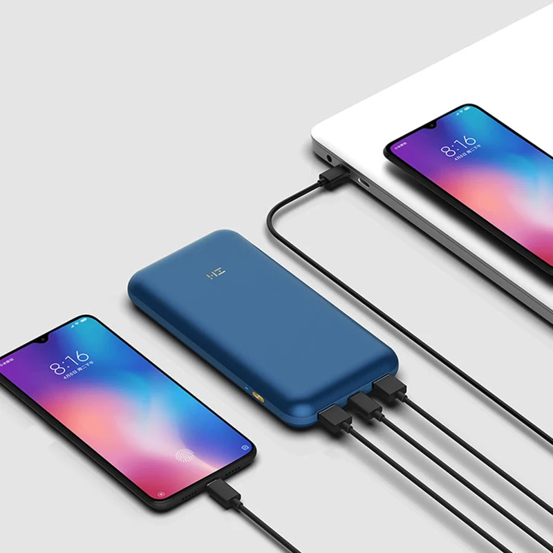 ZMI QB823 65 Вт 20000 мАч PRO power Bank QC 3,0 Быстрая зарядка для ноутбука для Xiaomi Mi 9 для iPhone 11 для переключателя