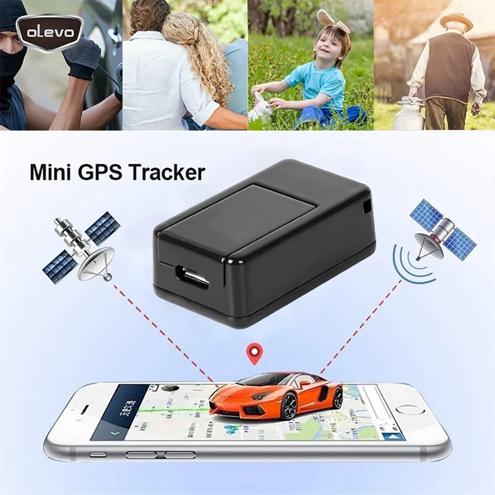GPS трекер GF08 Mini в режиме реального времени SMS GPRS автомобильный локатор для детей и