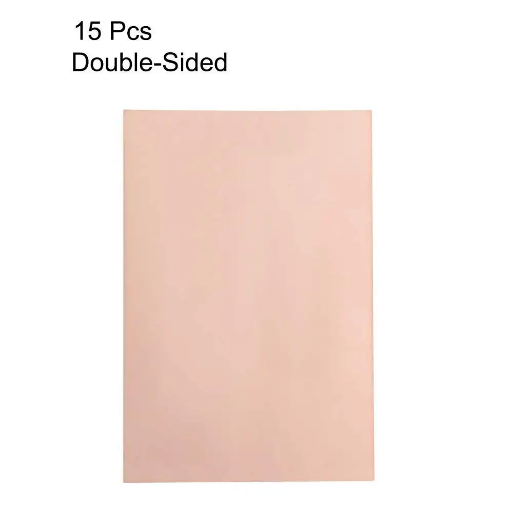 Печатная плата с двухсторонним медным плакированным ламинатом 15 шт. 150x100 мм