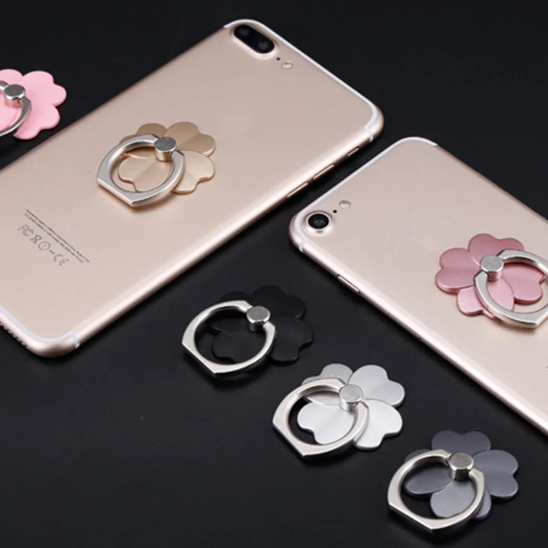Finger Ring Mobile Phone Smartphone Stand Holder cell Smart Round Transparent Cat holder Heart Socket Car Mount | Мобильные телефоны