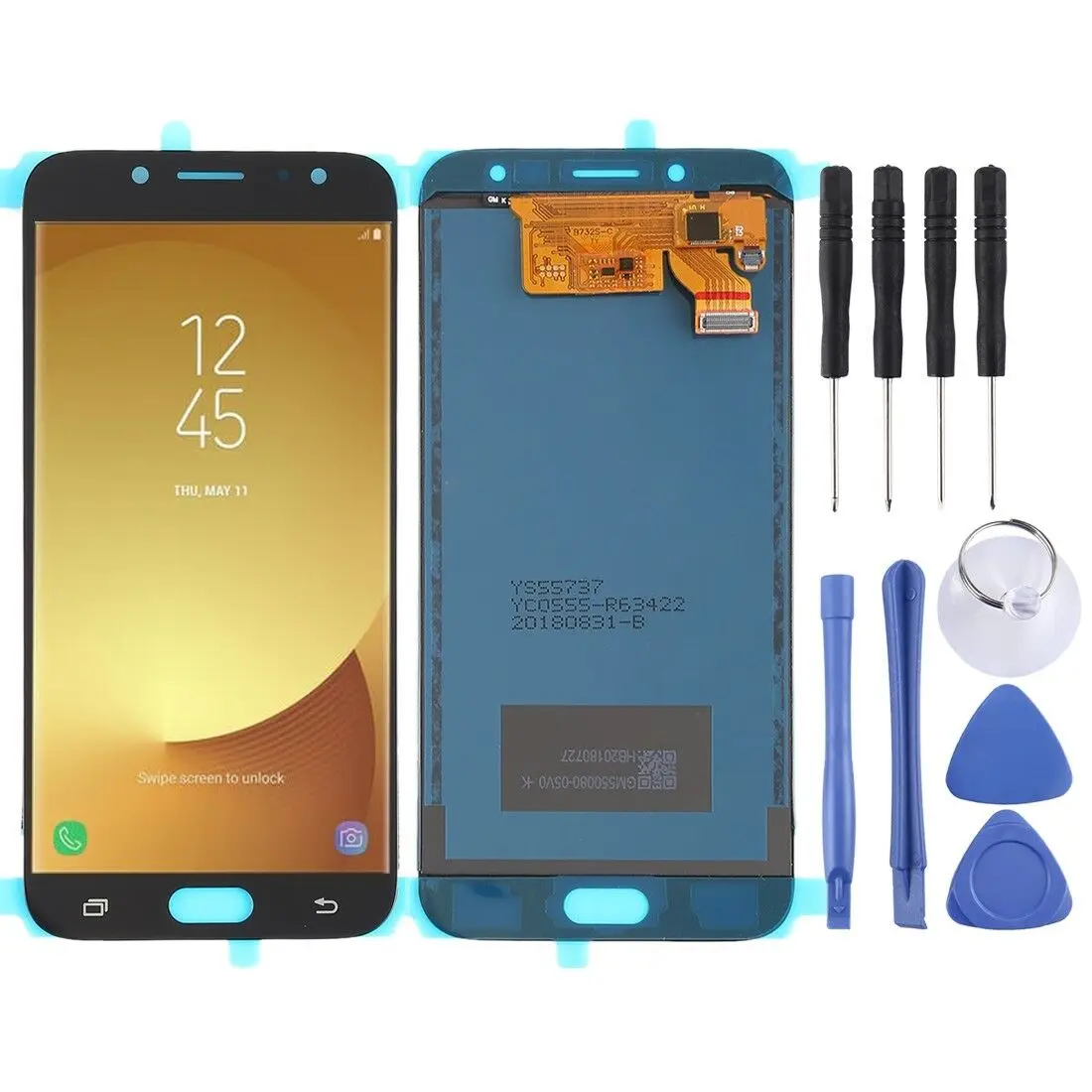 J730 lcd 5,5 ''AMOLED дисплей для SAMSUNG Galaxy J7 Pro J730 lcd для SAMSUNG J7 дисплей сенсорный экран дигитайзер J730F экран