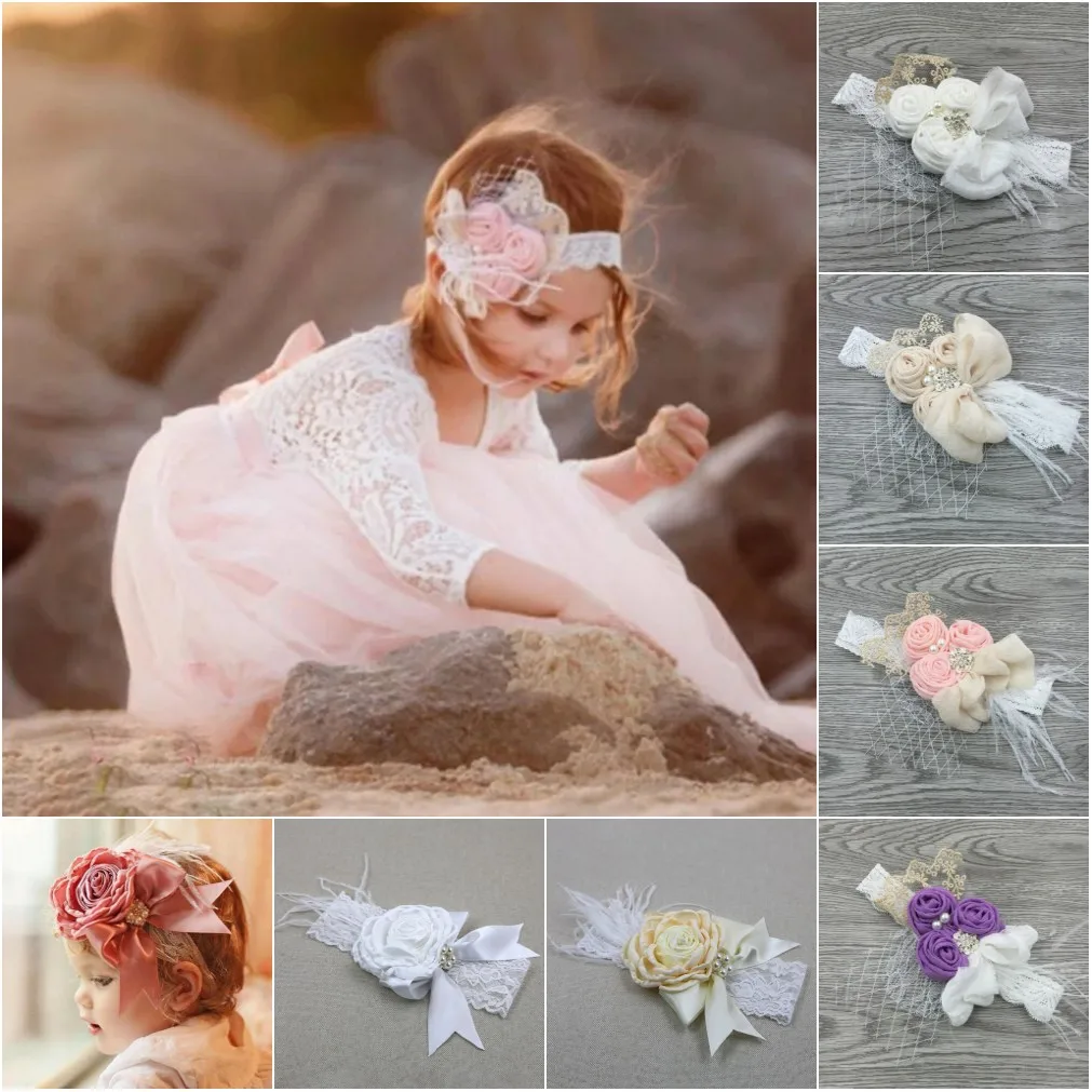 Прямая поставка украшения для волос на день рождения девочек детские волосы