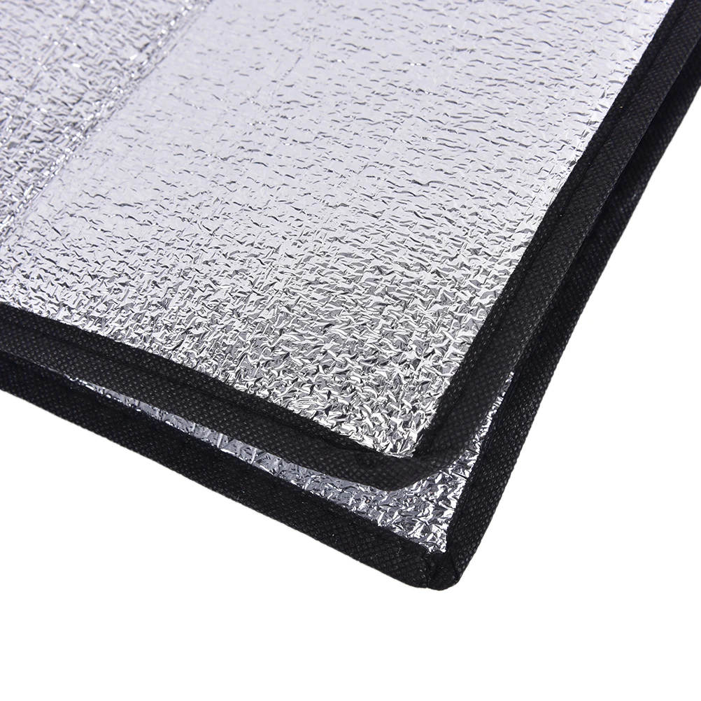High Quality 1PCS silver Waterproof Aluminum Foil EVA Camping Mat Foldable Folding Picnic Beach Mattress Outdoor Pad | Спорт и