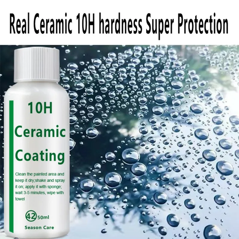 Супергидрофобное покрытие для автомобиля лакокрасочное мотоцикла 50 мл 10H защита
