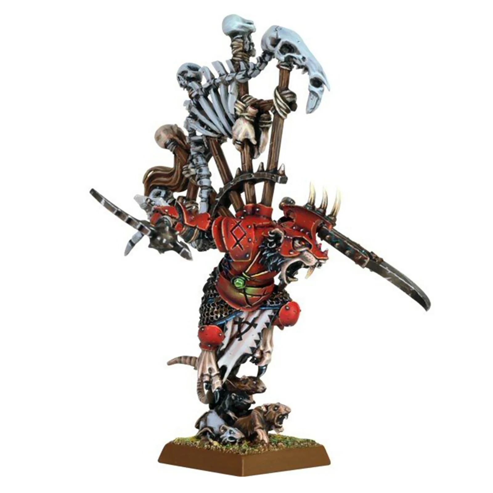 Skaven Queek Headtaker Great Warlord of Clan Mors| |