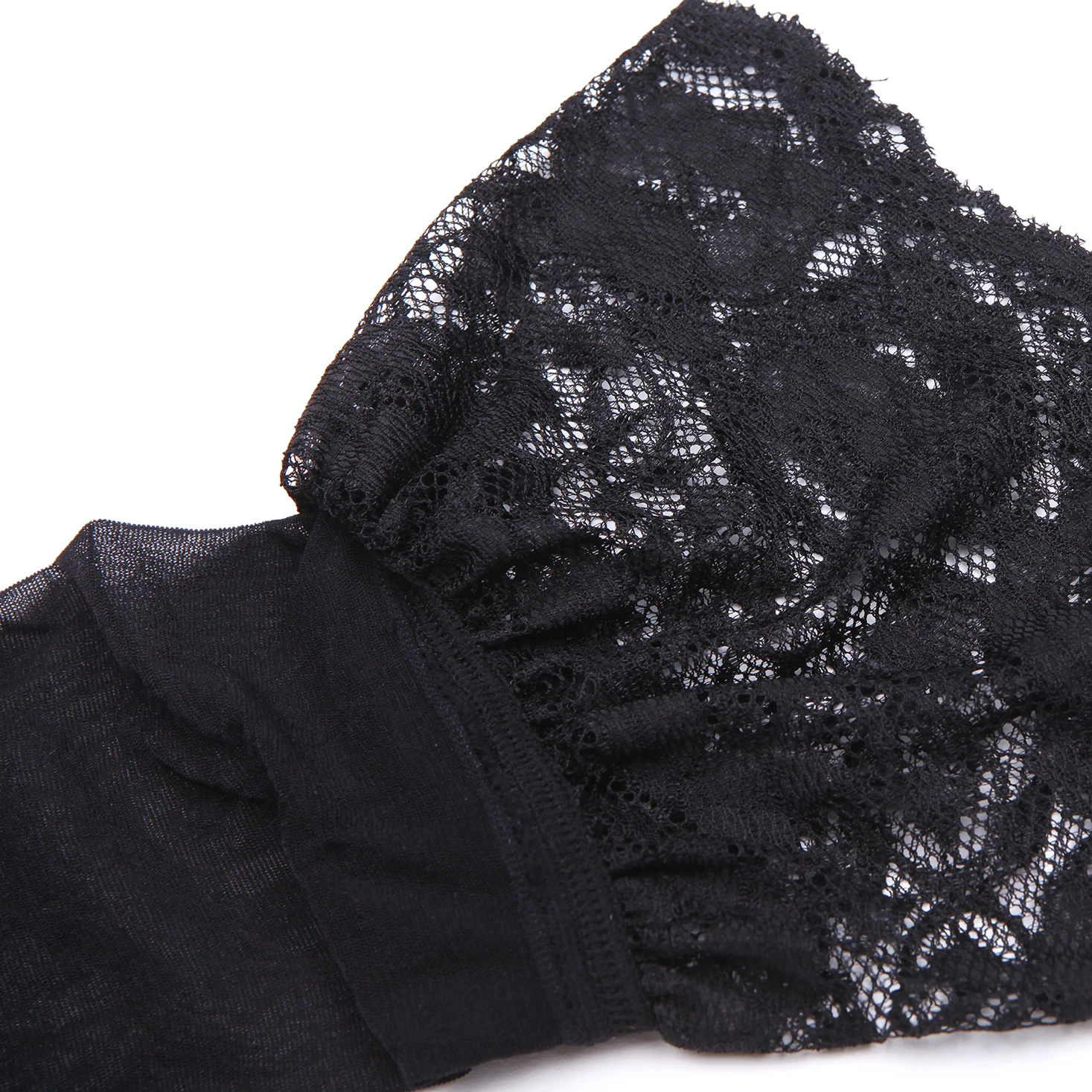 

Varsbaby Lace Sexy Garter Stockings One-Piece Ultra-thin High Quality Belt Waist Multi-color High-tube Stockings