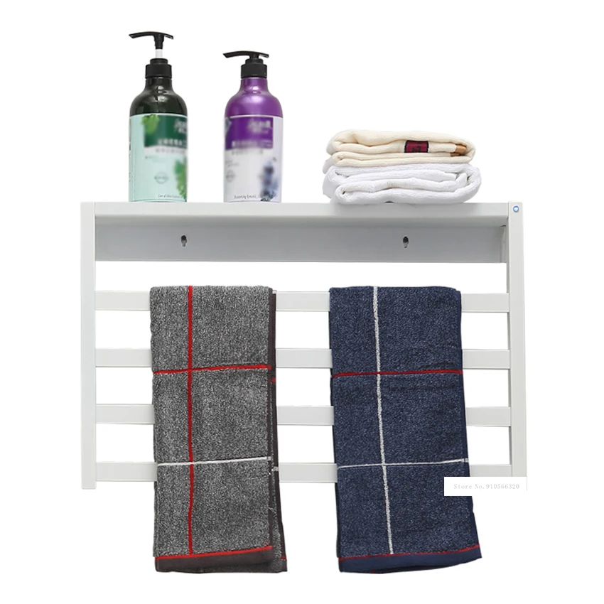 V-103 Intelligent Towel Warmer Smart Fast Drying Heated Rail Wall Mounted Electric Heating Rack With Storage | Обустройство дома
