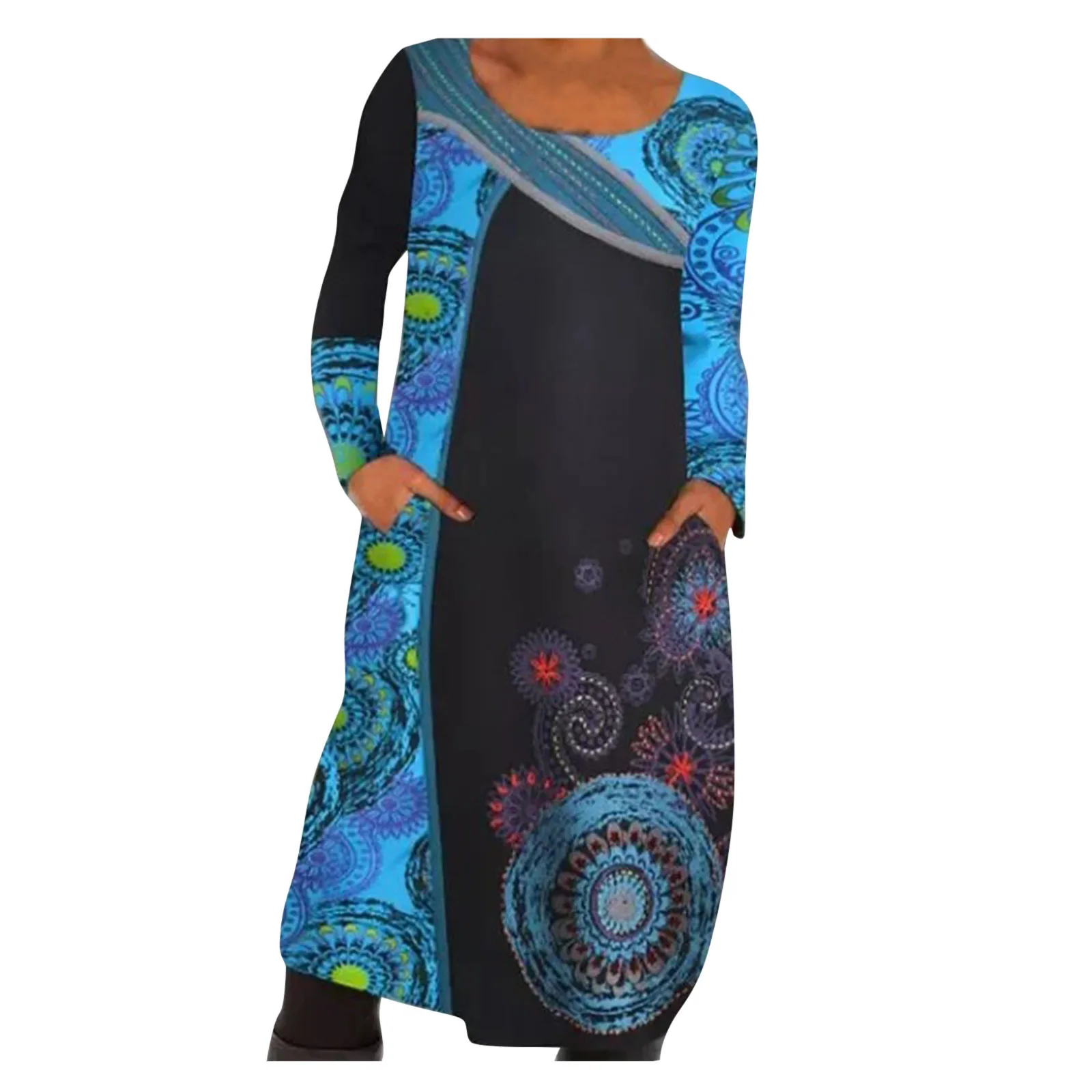 Платья для женщин Летняя женская повседневная плинтованная футболка Т