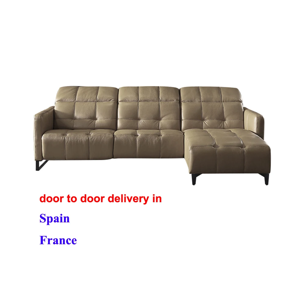 Мебель для гостиной в европейском стиле топ диван из натуральной кожи L форма 258X170