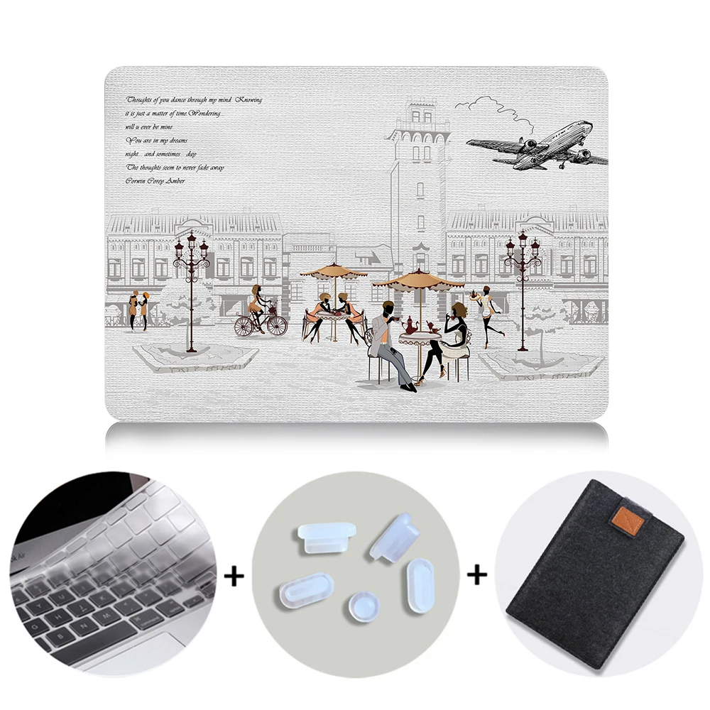 MTT чехол в стиле ретро для Macbook Air 11 13 Pro 13,3 16 15 retina с сенсорной панелью для apple mac book 12 дюймов a1534 чехол для ноутбука - Цвет: MB10