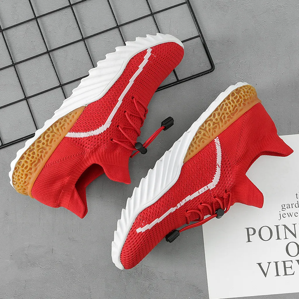 

Brand New Outdoor Running Shoes For Men Socks Sports Shoes Air Cushion Mesh Breathable Sneakers Wear-resistant Trainers