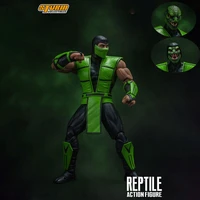 presale storm toys dcmk08 112 scale reptile double head movable action figure full set toy for fans collection