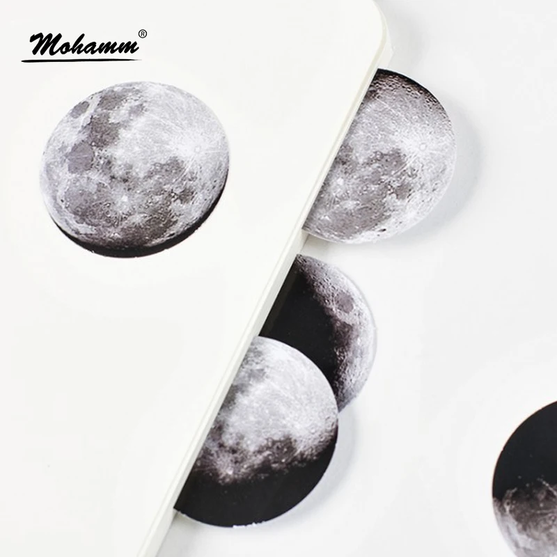 4 кор./лот Творческий Луна Мини бумажные наклейки украшения Diy Ablum дневник в стиле