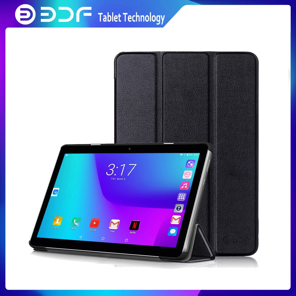 Черный защитный чехол кожаный только для 10-дюймового планшетного ПК