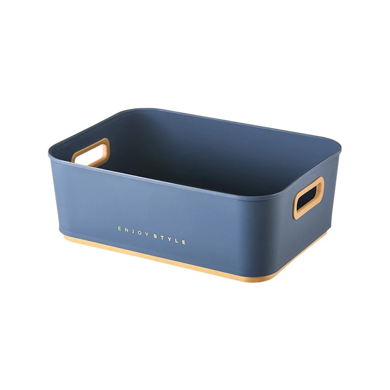 

Multipurpose Plastics Storage Crates Box Office Supplies Storage Organizer Box For Home Office LXY9