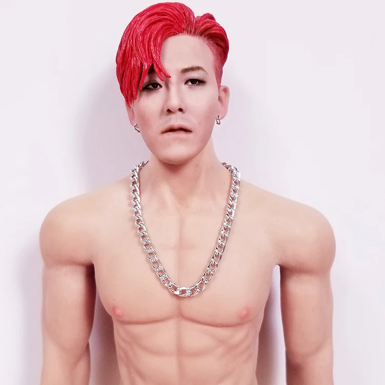 Мужские золотистые и Серебристые модели подвесок в масштабе 1/6 для 12-дюймовых