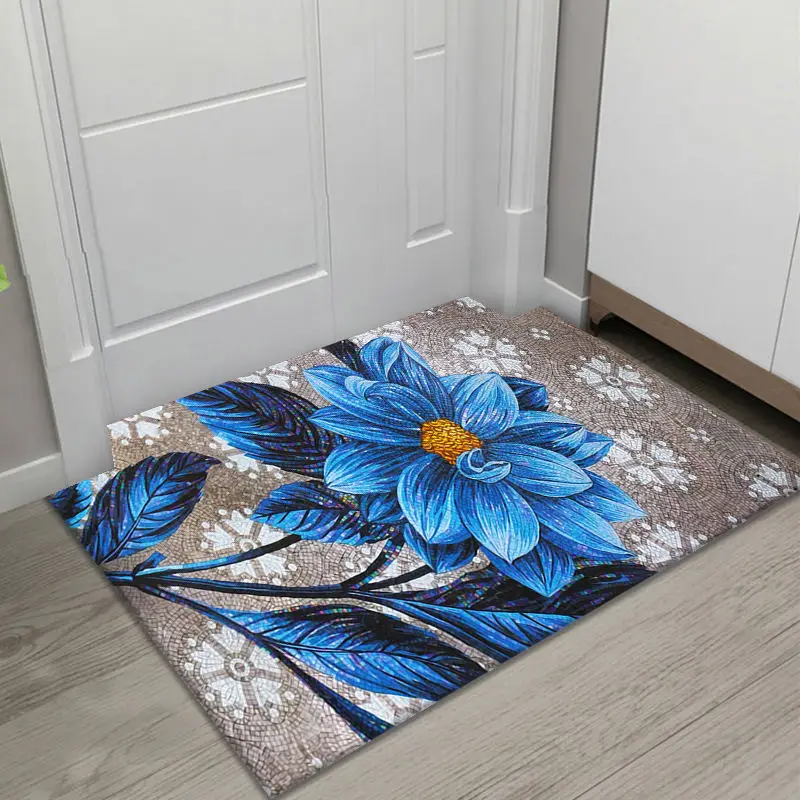 저렴한 홈 그라운드 매트 도어 매트 입구 복도 매트 거실 로비 유럽 입구 럭스 카펫 매트 침실 맞춤형 러그