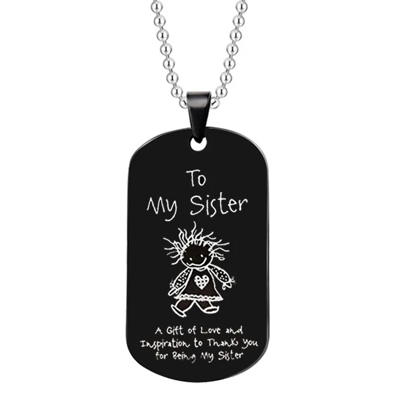 Бирки для собак ожерелье с подвеской СемьЯ ювелирные изделия моего сына дочери