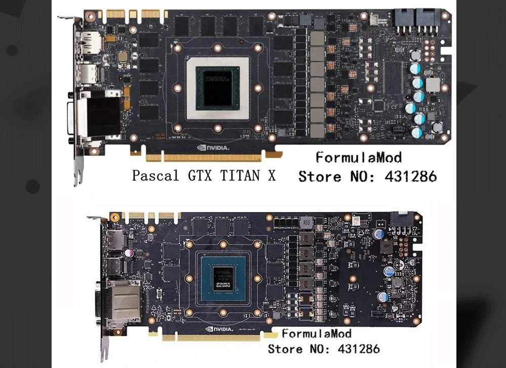 Bykski N-TITAN-PAS-X полное покрытие Графика карты водяного охлаждения блока для NewFounder GTX Titan X-Паскаль, GTX1080Ti/1080/1070, M6000