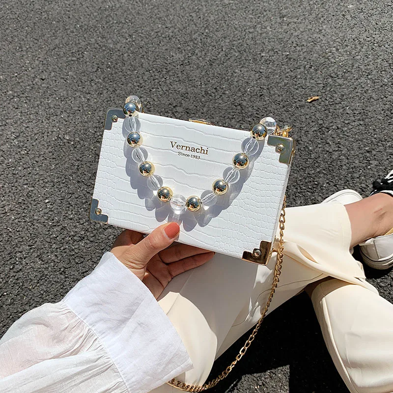 Сетчатая красная жемчужная портативная мини сумка 2020 новый стиль модная