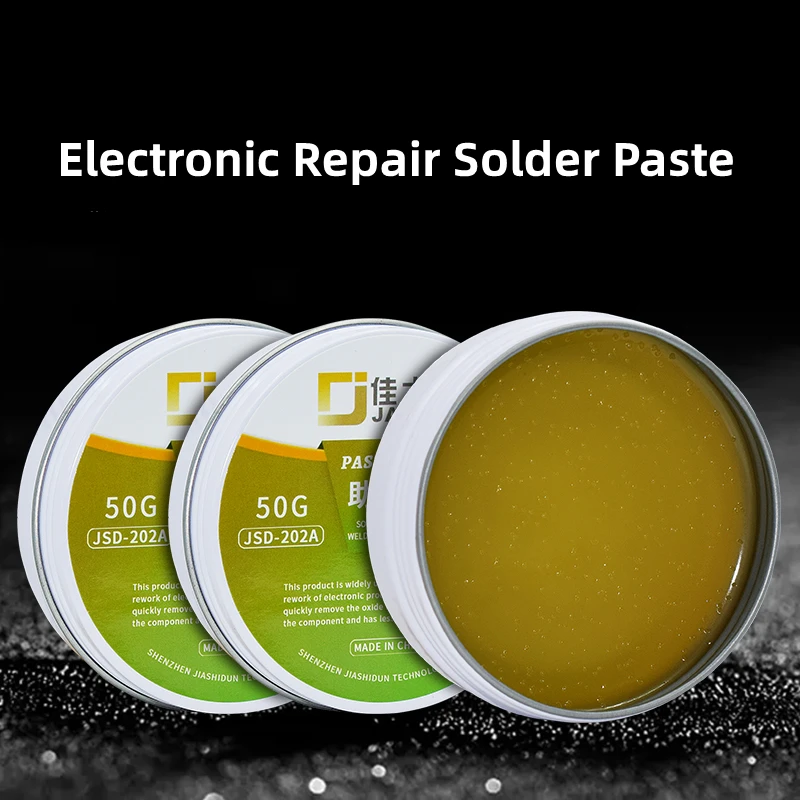 

50g Rosin Soldering Paste Mild Environmental Soldering Paste Flux PCB IC Parts Welding Soldering Gel Tool for Metalworking