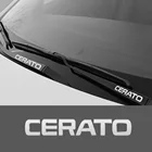 Автомобильная металлическая эмблема наклейки на окна стеклоочистителя светоотражающие декоративные наклейки для KIA Cerato k3 Cerato 2 Cerato 3 Аксессуары для стайлинга автомобиля