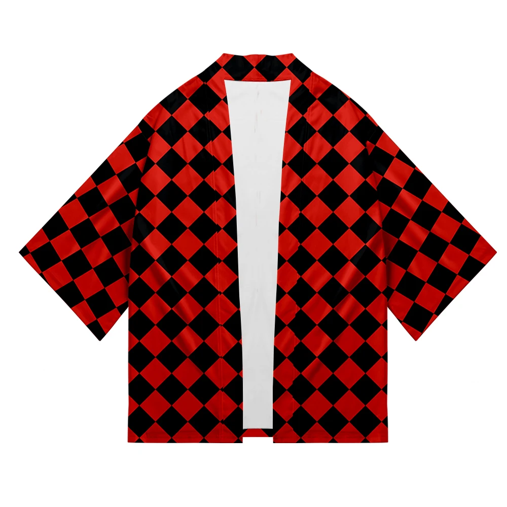 Kimonos японское женское кимоно Аниме демон Slayer то же кимоно кардиган для костюмированного представления пара кимоно юката лето осень Ориент кимоно