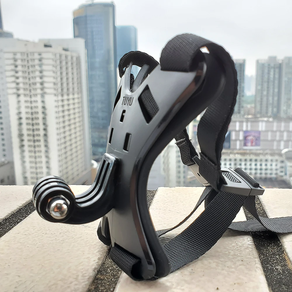 TUYU Полнолицевой шлем держатель для крепления на подбородок GoPro Max Hero 9 8 7 6 5 SJCAM EKEN
