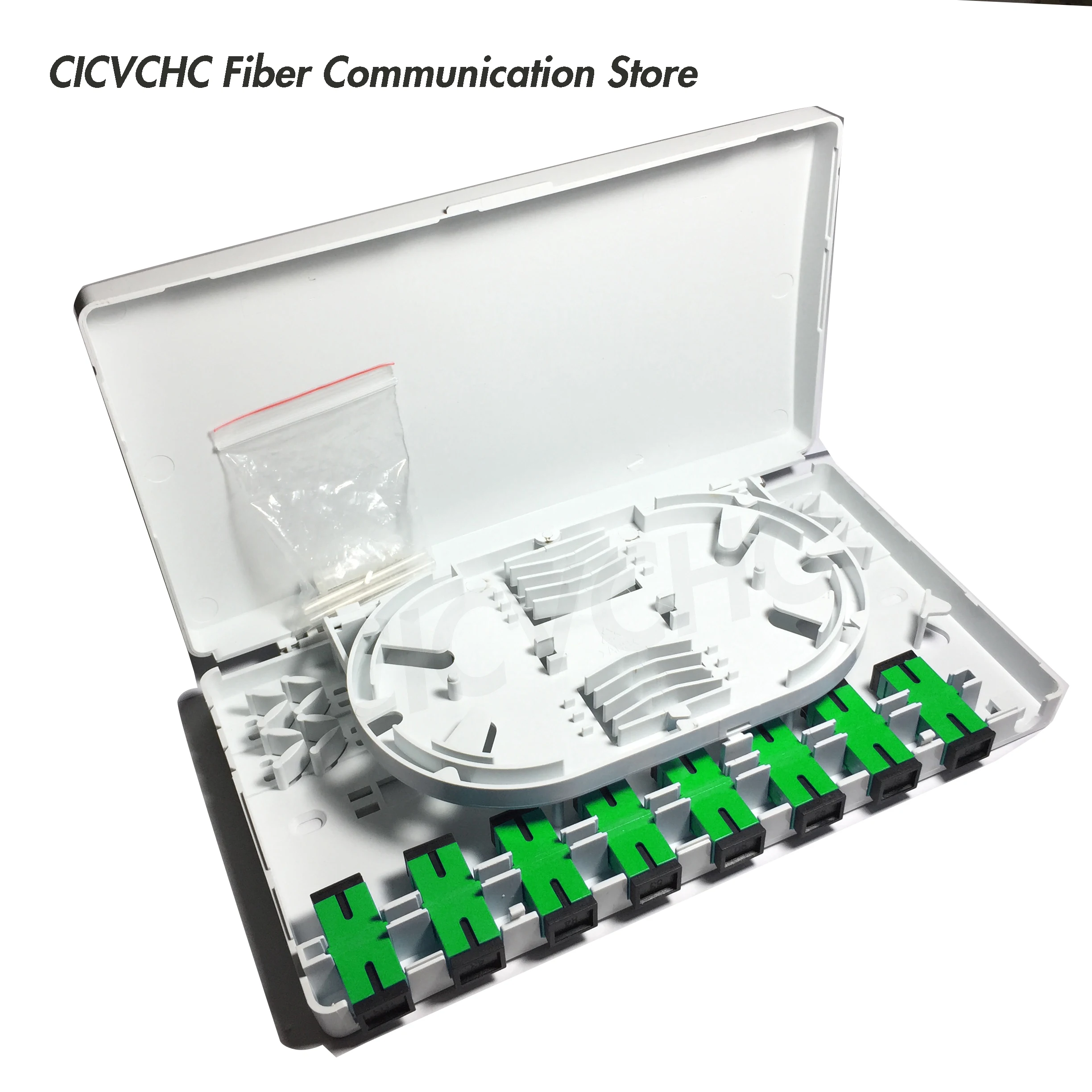 5pcs 8 Port for SC/LC/ST Adapter Fiber Terminal Box  for FTTH