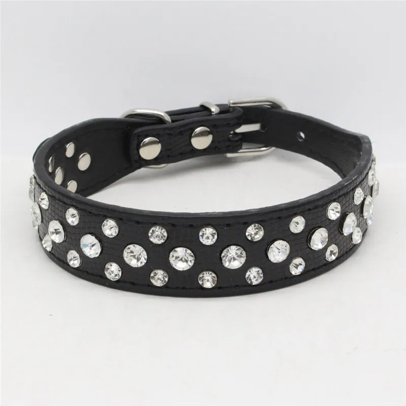 Ошейники Стразы для маленьких кошек и собак товары домашних животных ожерелье