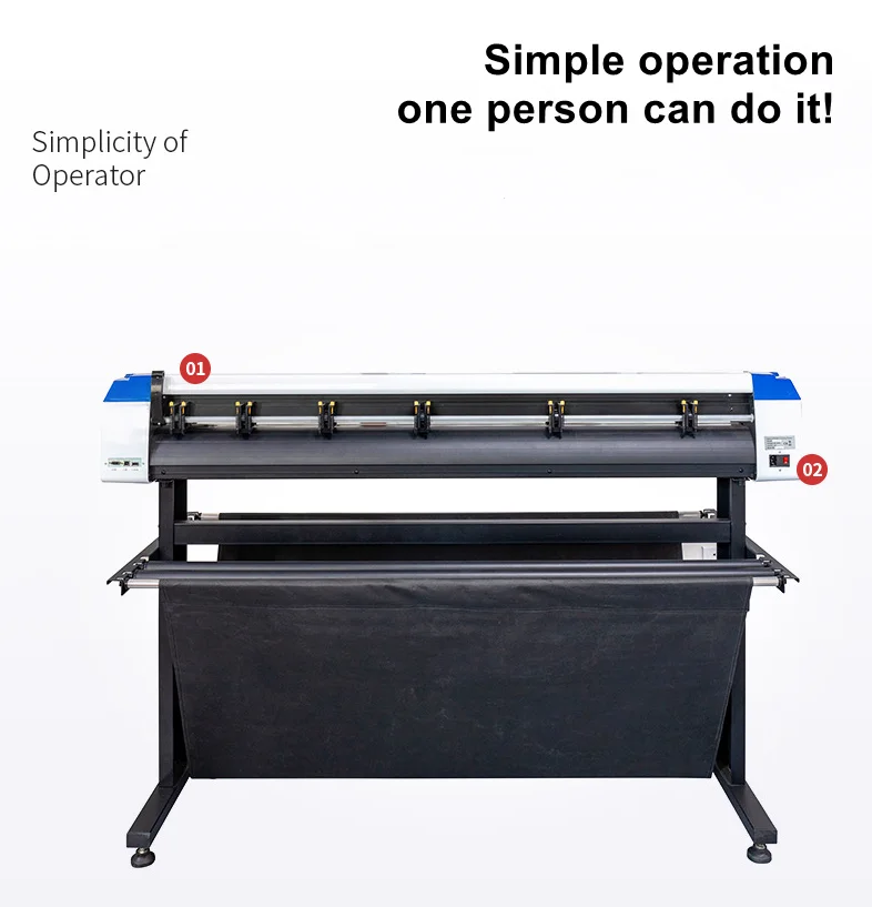 High Precision 1350mm Paper Sticker Cutter Plotter with Automatic Contour Cut Function | Компьютеры и офис