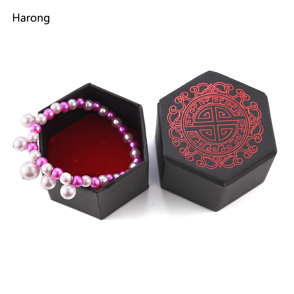 Harong Браслет божья коровка с искусственным жемчугом розовые бусины Шарм мальчик