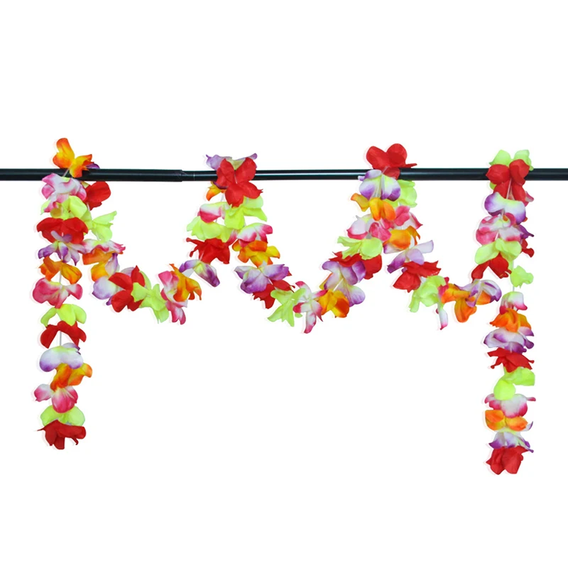 1 шт. Гавайские цветы гирлянда ожерелье Леи Алоха хула Гавайское летнее пляжное