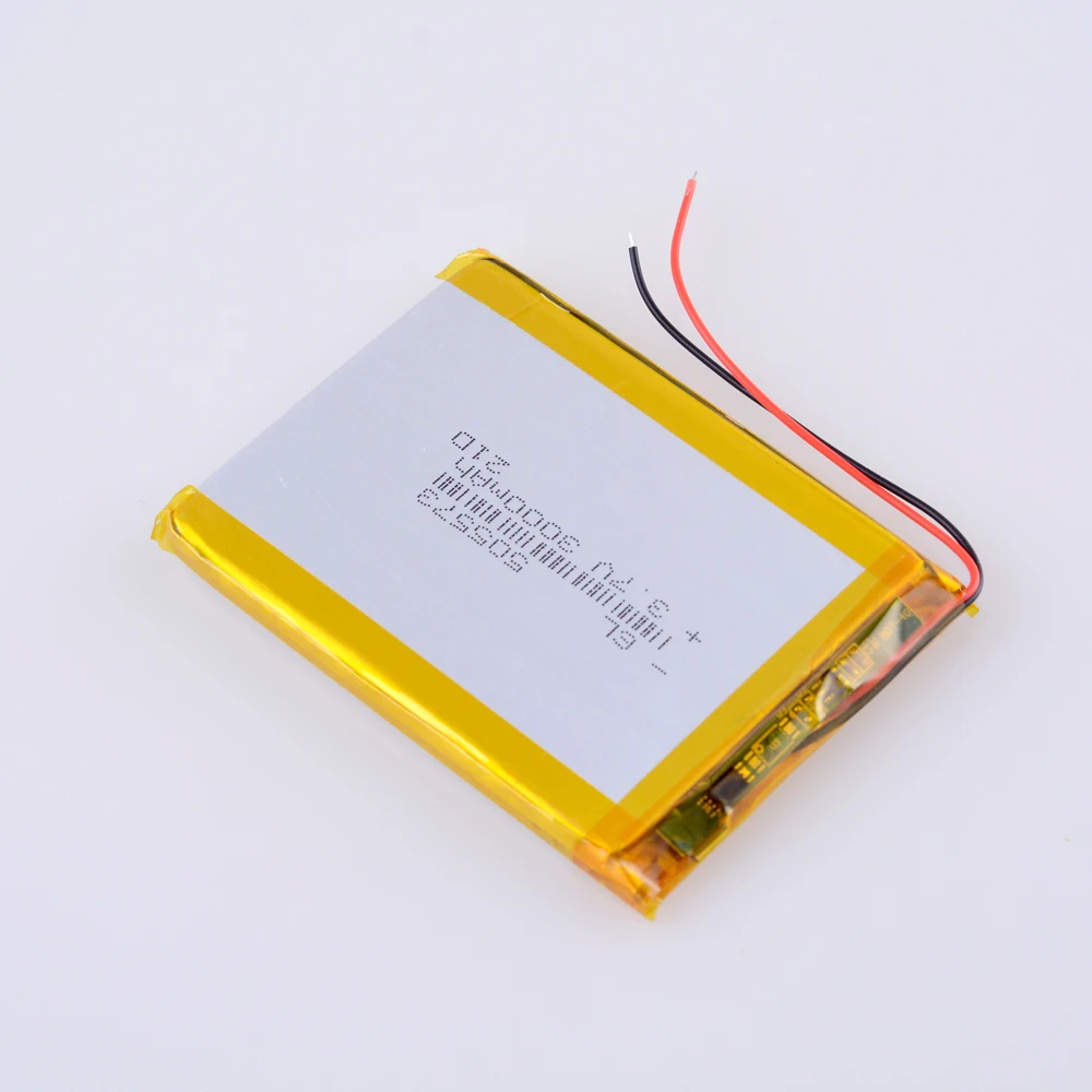

3.7V 3000mAH 505573 Polymer lithium ion / Li-ion battery for TOY POWER BANK GPS mp3 mp4 old smartphones registrar