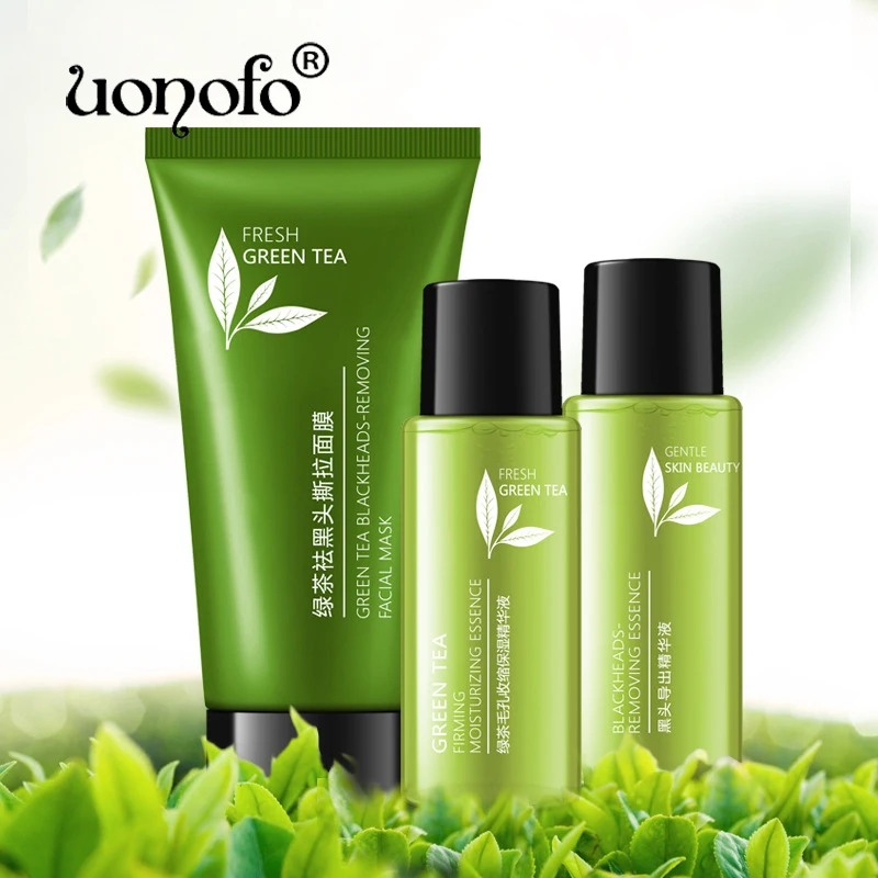 Крем для лица с зеленым чаем лечения акне восстанавливающий гель удаления черных