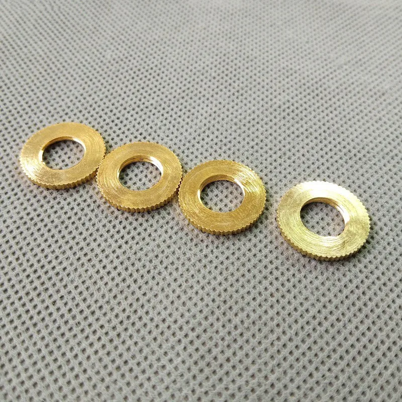 10 шт./лот M10 внутренняя зубная паста золото/Хром Конические прокладка зубчатая