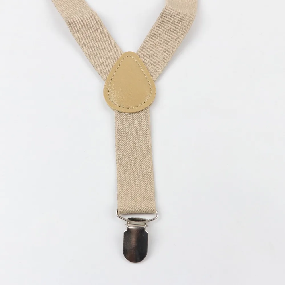 

Solid Color Man's Belt Men Women Suspenders Polyester Y-Back Braces Adjustable Elastic